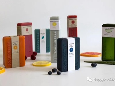 當肥皂被做成環保外包裝 – SOAPBOTTLE 肥皂瓶