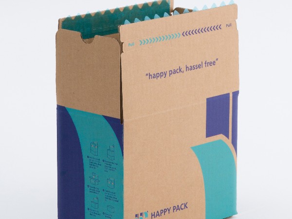 拉鏈紙箱就是比較快